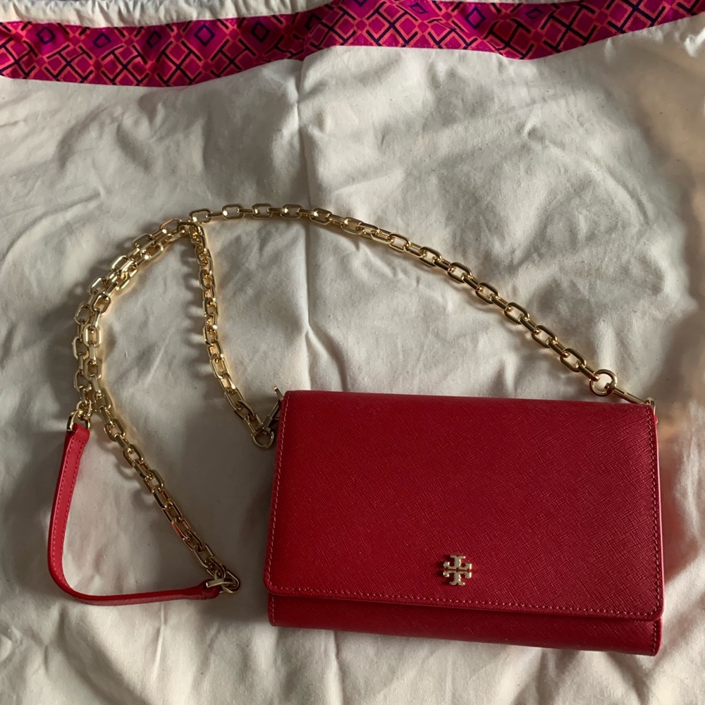 Tory burch chain link cross body